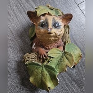 Vintage Bossons England Bush Baby Chalkware Wall Hanging Art Decor 1966